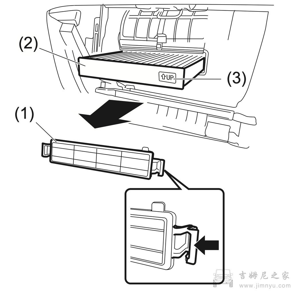 吉姆尼更换空滤002