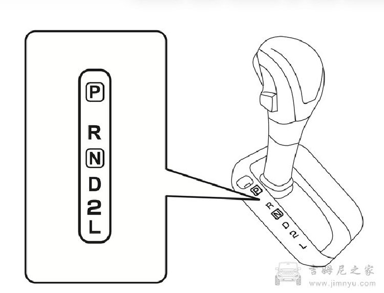 吉姆尼自动档变速箱换档操作指南