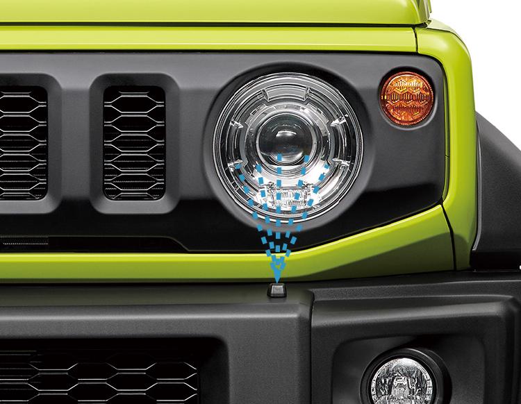 吉姆尼大灯高度、大灯角度调节教程