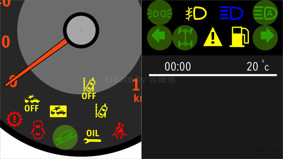 Suzuki Jimny JB74 indicator light status
