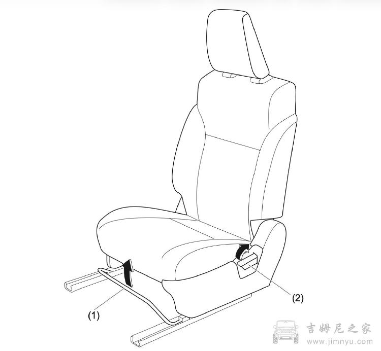 吉姆尼前后排座椅调整教程