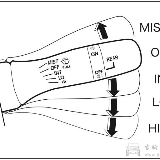 吉姆尼雨刮器使用官方教程