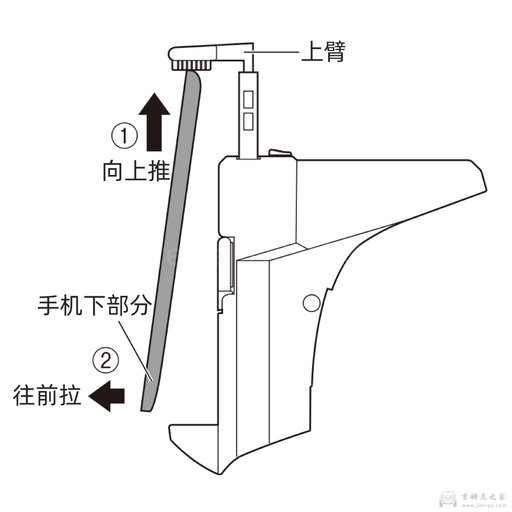 YAC手机支架安装说明书