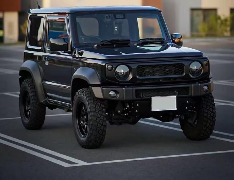 新款吉姆尼JB74改装前杠/短杠