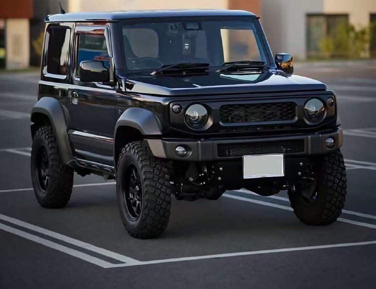 新款吉姆尼JB74改装前杠/短杠